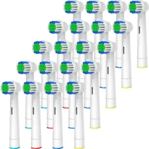 4 Pezzi Testine di ricambio per spazzolino da denti compatibili Oral-B Braun