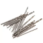 2 Pezzi Punte Elicoidali Micro HSS da 2mm per Trapano Dritto