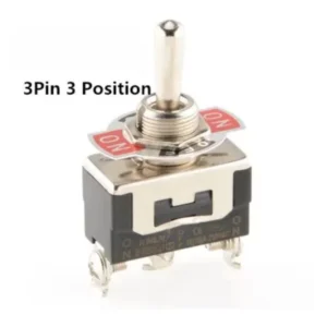 Mini Interruttore a Leva 10A On-Off-On 3 PIN da Pannello