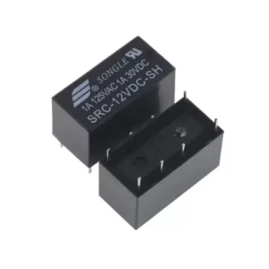 Relè per circuito stampato 1A 12Vdc SRC-12VDC-SH Songle