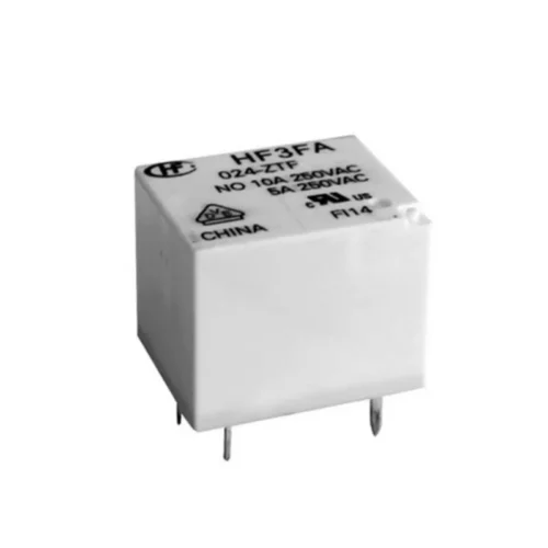 Relè Spdt Hongfa HF3FA-024-ZTF Bobina 24V Dc 10A 250Vac