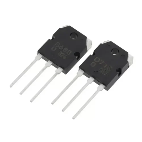 2SD718 2SB688 Power Transistor Amplifier 80W 8A 120V