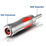 Adattatore Antenna Autoradio DIN 41585 ISO Femmina per DAB