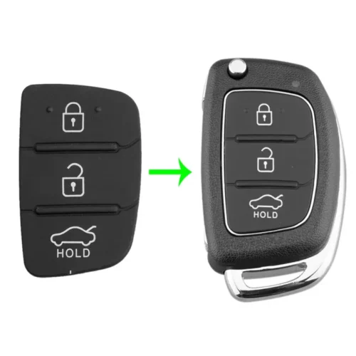Bottoni Ricambio Chiave per Hyundai I10 IX35 Kia Sportage