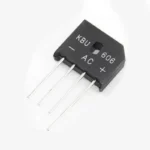 PONTE DIODI 6A 600V KBU606 COMPONENTE SCHEDA PCB CS – Lotto 5 Pezzi