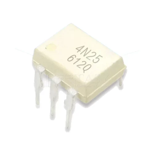 Fotoaccoppiatore optoisolatore 4N25 a fototransistor bjt DIP6 – Lotto 5 Pezzi