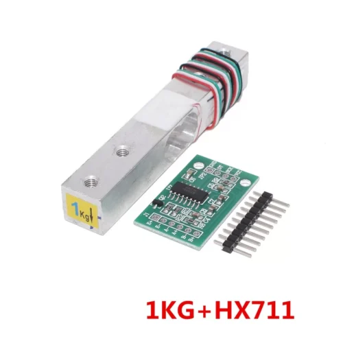 HX711 MODULO CON SENSORE DI PESO 1 KG CELLA DI CARICO BILANCIA ARDUINO KIT