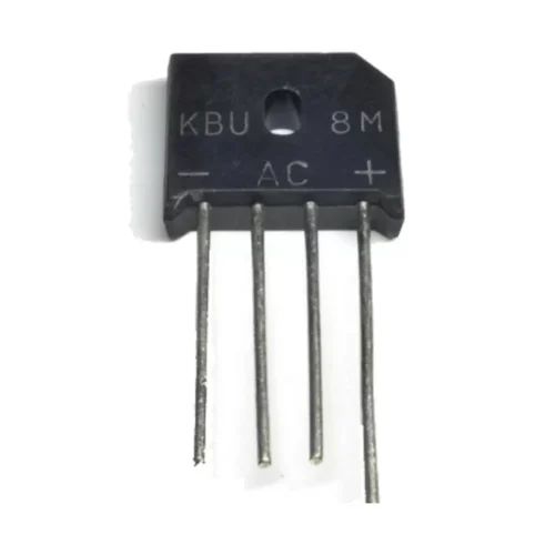 KBU8M PONTE DIODI 8A RADDRIZZATORE MONOFASE 1000V – Lotto 2 Pezzi