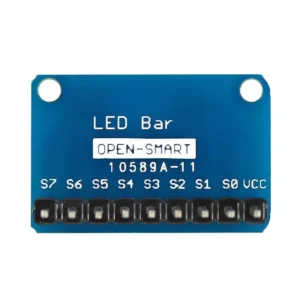 Modulo Display a LED Bar 8 BIT 4 Colori Test IO MCU per Arduino