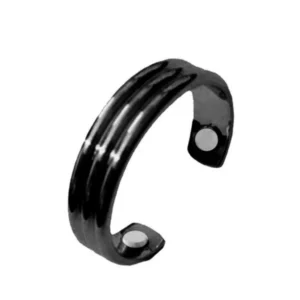 Anello Per Dito Mignolo Nero Per Smettere Di Russare Digitopressione Magnetico