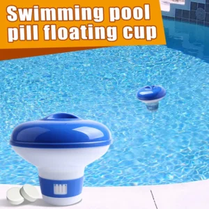 Galleggiante Per Pulizia Piscina Chimico Dispenser Cloro Bromo Spa Vasca
