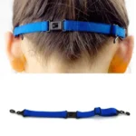 Corda Per Occhiali Regolabile Sport Blue Fissaggio Antiscivolo Accessorio Lenti
