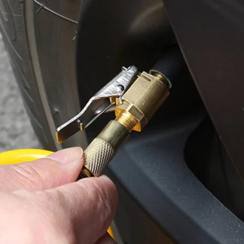 Connettore Rapido Riscaldabile Per Auto Adattatore Ugello Filettato Pompa D'aria In Ottone