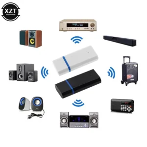 Ricevitore Audio Wireless Bluetooth Musica USB 3.5mm V2.1 Per Auto