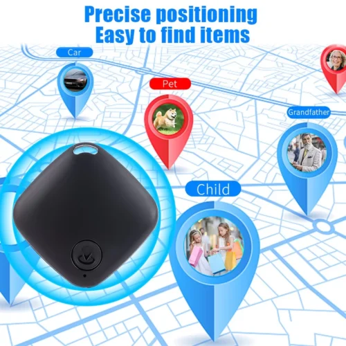 Mini Dispositivo di Localizzazione GPS Tracker Child Finder Pet Bluetooth