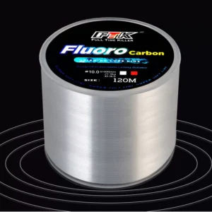 FTK 120metri lenza invisibile rivestimento in Fluorocarbon da 0,35mm 10kg