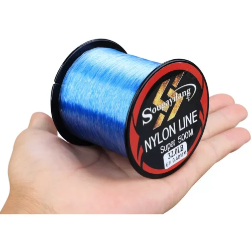 Lenza In Nylon Blue 0,33mm 10kg Super Resistente 500 Metri Monofilamento