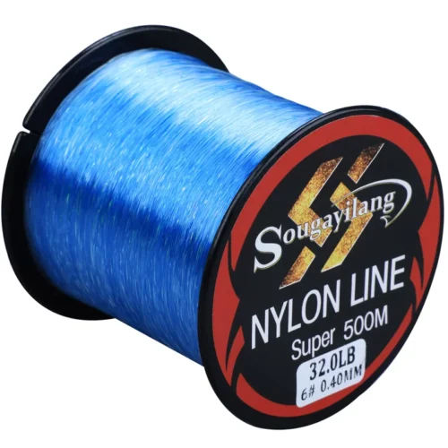 Lenza In Nylon Blue 0,33mm 10kg Super Resistente 500 Metri Monofilamento