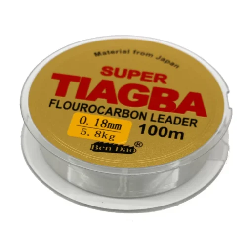 Filo Da Pesca Invisibile Rivestito In Fluorocarbon 0,22mm 100 Metri Tiagra
