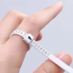 Strumento di Misurazione per Anello Dito Regolabile Riutilizzabile Misura Taglia