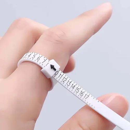 Strumento di Misurazione per Anello Dito Regolabile Riutilizzabile Misura Taglia