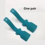 Paio di Calzascarpe Blue con Manico Corto Facile Su e Giu Misura 5x17cm