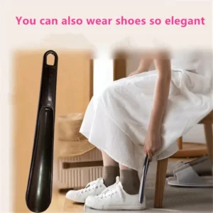 Calzascarpe Classico Nero 25cm Indossa Scarpe Ideale per Donne Incinte e Anziani