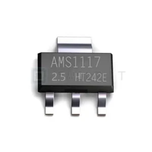 Regolatore di Tensione AMS1117 2.5V 1A SOT-223 – 10 Pezzi