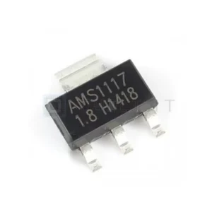 Regolatore di Tensione AMS1117 1.8V 0.8A SOT-223 – 10 Pezzi