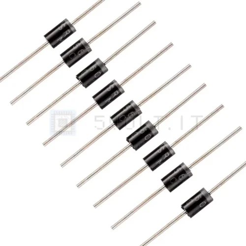 Diodo Schottky Raddrizzatore SR560 DO-15 – Lotto 5 Pezzi