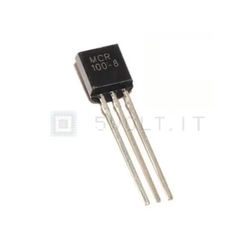 Tiristore MCR100-8 Rettificatore 600V 0.8A TO92 – 10 Pezzi