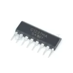 Circuito Bipolare Analogico UPC1237 di Tipo ZIP-8 – 1 Pezzo