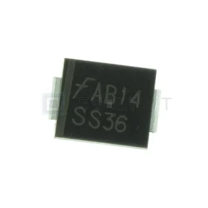 Diodo Schottky SS36 60V 3A Tensione Inversa SMD – 20 Pezzi