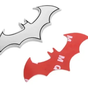 Adesivo Auto 3D Batman Cromato Metallizzato Auto Car Styling