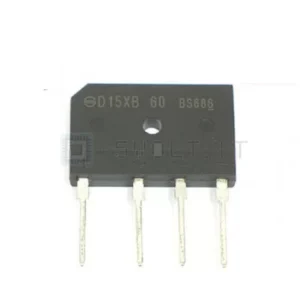 Ponte Raddrizzatore D15XB60 15A 600V DIP-4 – 1 Pezzo