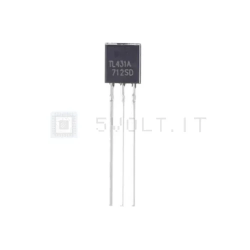 TL431A Regolatore di Tensione Shunt TO-92 – Lotto 50 Pezzi