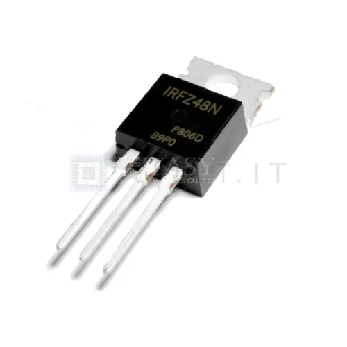 Transistor di Potenza IRLZ48N Mosfet TO-220 – Lotto 2 Pezzi