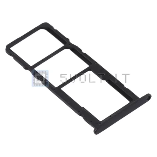 Tray Slot Scheda SIM e Micro SD per Huawei Y6S JAT-L41 Nero