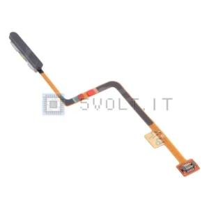 Tasto Home Lettore di Impronta Nero per Xiaomi Mi 10T Lite