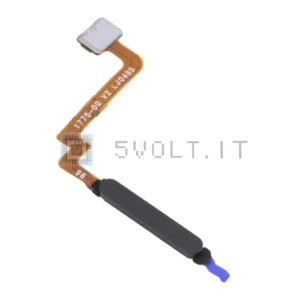 Tasto Home Lettore Impronta Nero per Xiaomi Redmi Note 10 5G