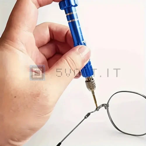 Cacciavite Multifunzione 5-in-1 Occhiali Magnetico Acciaio