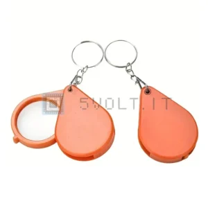 Lente D'Ingrandimento Portachiavi Portatile Mini Anziani