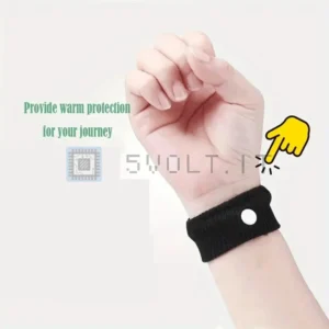 Braccialetto Bianco Anti-Nausea Mal d’Auto Pressione