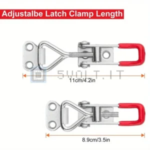 Morsetto Chiusura A Leva In Metallo Regolabile Attrezzi