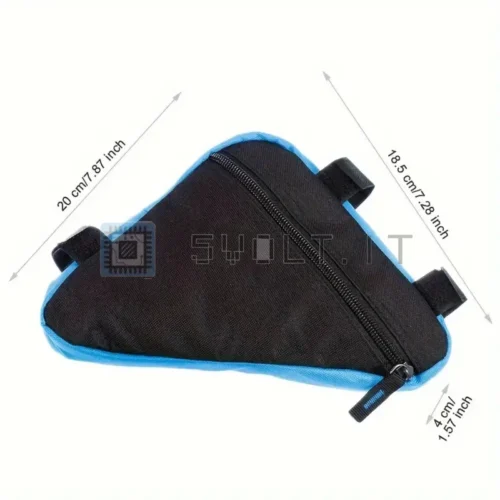 Borsa Bicicletta Triangolare Impermeabile Tubo Anteriore