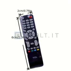 10pz Pellicola Termoretraibile Trasparente Telecomando TV