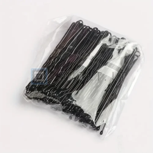 Set 50pz Hair Clip per Capelli da 5cm Neri Forcine Donna