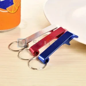 Apribottiglie Nero Portachiavi Portatile Alluminio