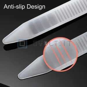 100pz Cinghie a Zip Cavi 10cm Plastica Premium Nylon