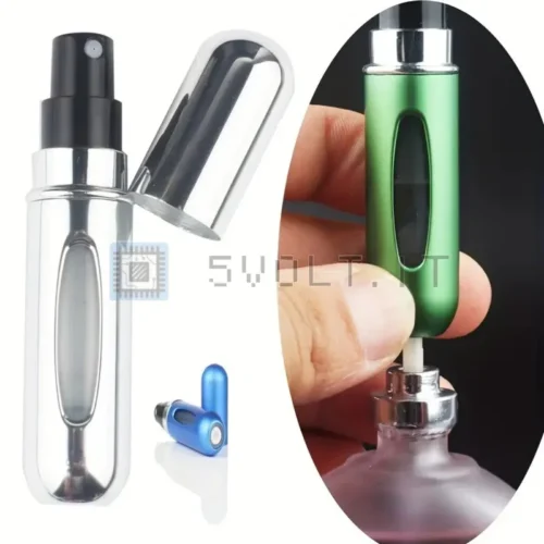 Dispenser 5ml Rosa Opaco Profumo Vuoto Bottiglia Spray